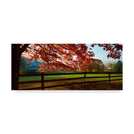 James Mcloughlin 'Farm And Country Ix' Canvas Art,10x24